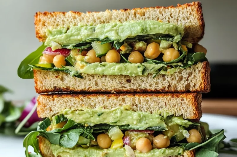 Green Goddess Salad Sandwich