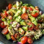 Healthy Avocado Chicken Salad Recipe
