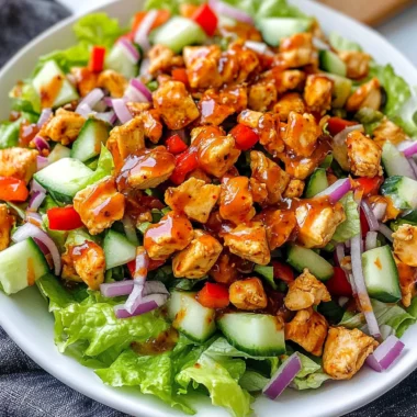 Honey Hot Chicken Salad