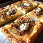 Irresistible Caramelized Onion and Goat Cheese Tarts in 3 Easy Steps
