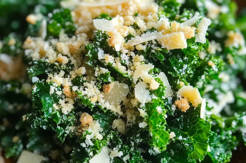 Lemon Parmesan Kale Salad