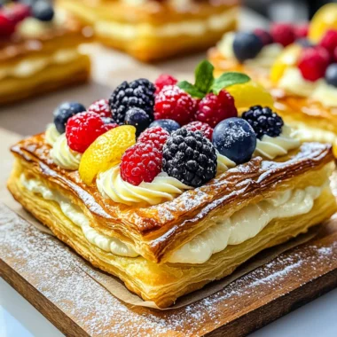 Mascarpone Puff Pastry