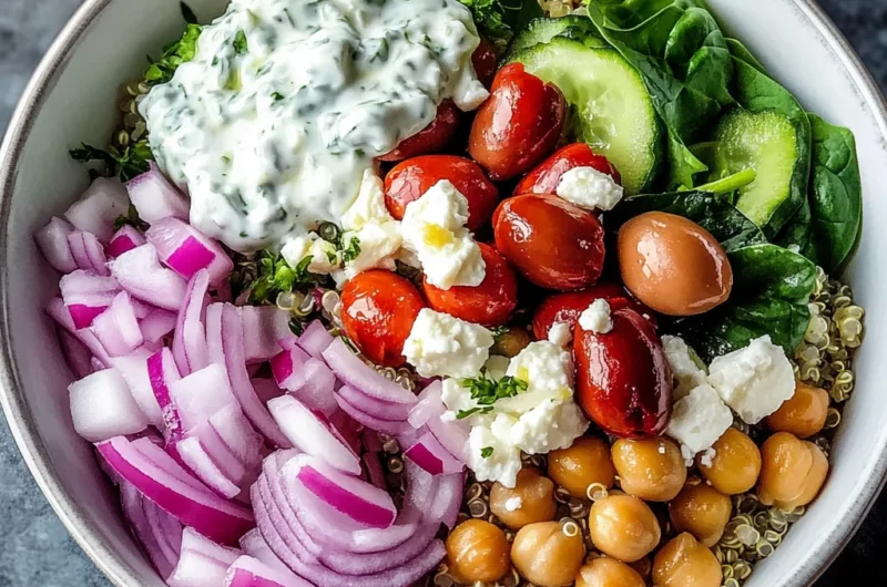 Mediterranean Quinoa Bowl