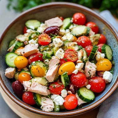 Mediterranean Tuna Salad