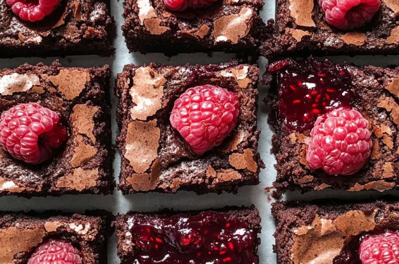 Raspberry Brownies