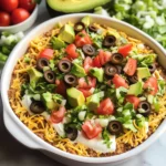 Skinny Taco Dip for a Crowd