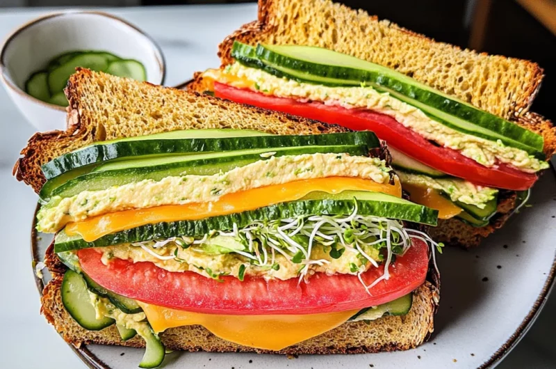 The Ultimate Veggie Sandwich
