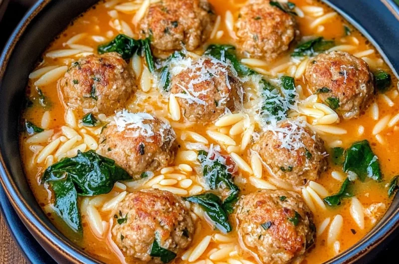 Turkey Meatball Soup