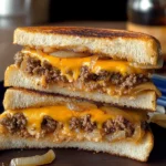Ultimate Cheesy Ground Beef Melt