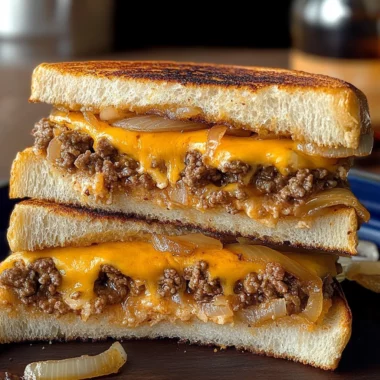 Ultimate Cheesy Ground Beef Melt