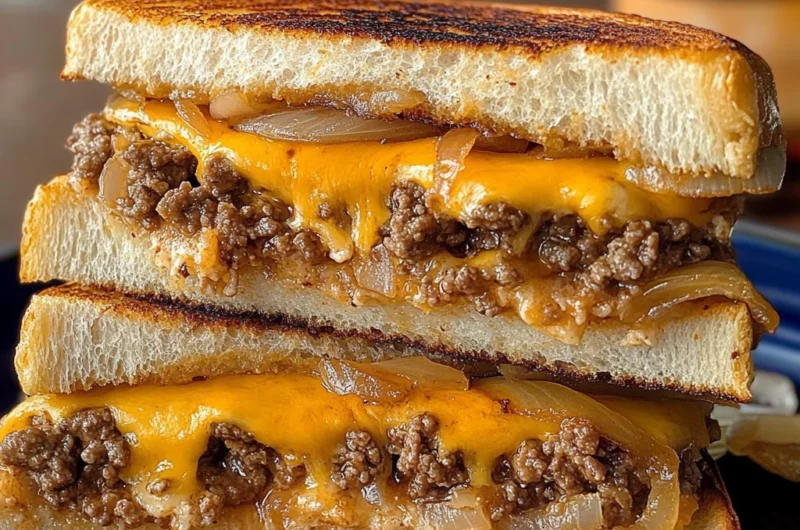 Ultimate Cheesy Ground Beef Melt