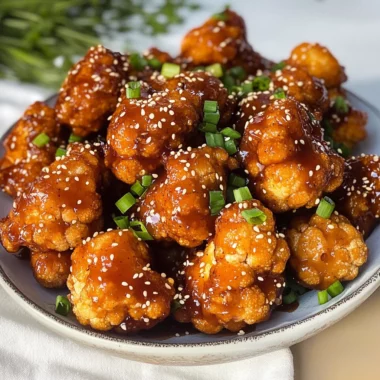 Vegan Gluten-free Teriyaki Cauliflower Wings