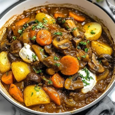 Vegan Mushroom Stew