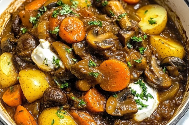 Vegan Mushroom Stew