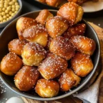 10 Minute Fluffy Air Fryer Pretzel Bites