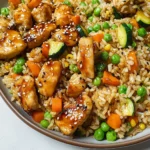 25-Minute Teriyaki Chicken Fried Rice Recipe