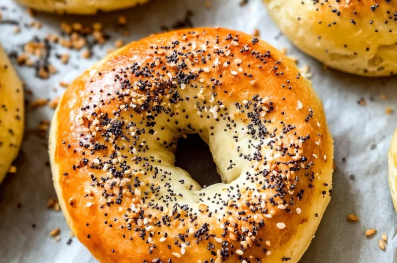 3 Ingredient Air Fryer Bagels