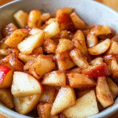 Air Fryer Apples