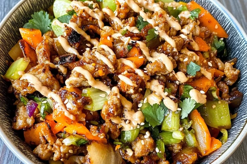 Best Blackstone Egg Roll in a Bowl