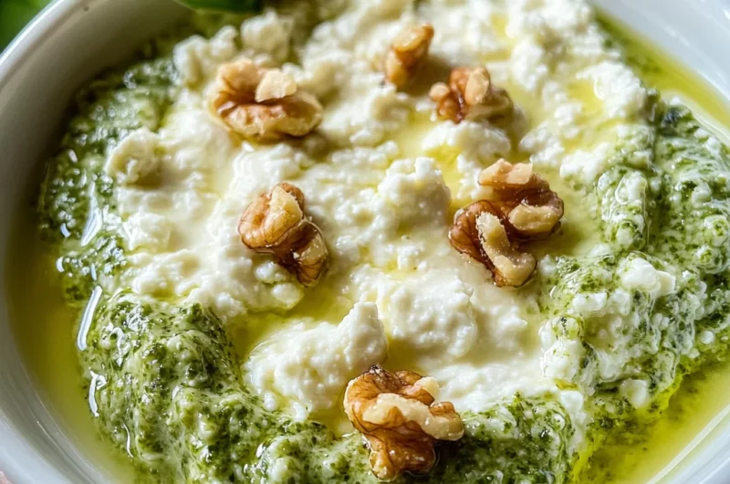 Best Cottage Cheese Pesto