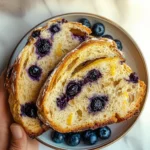 Blueberry Lemon Sourdough Bread