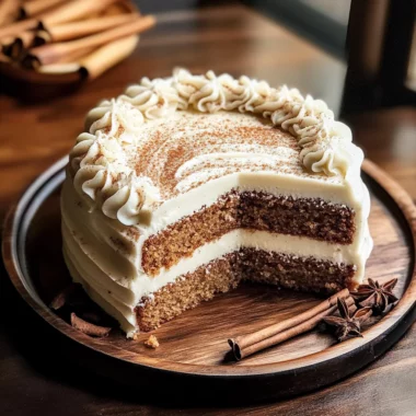 Brown Sugar Chai Cake