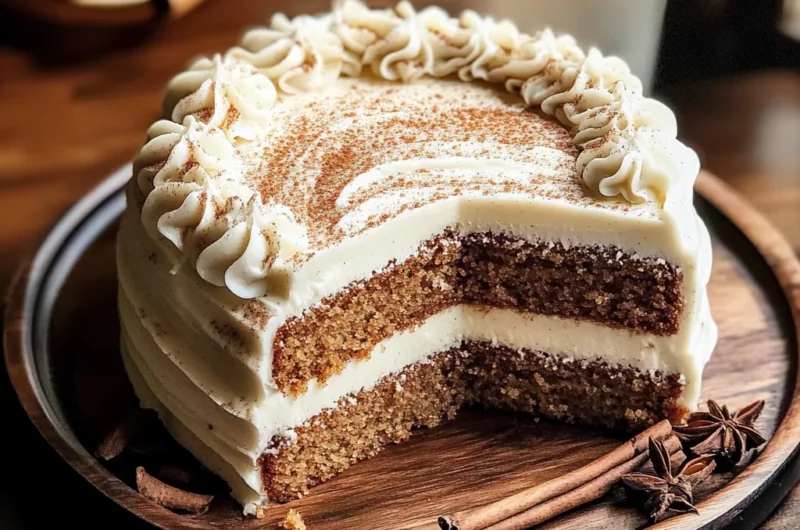 Brown Sugar Chai Cake