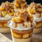 Caramel Apple Dessert Cups
