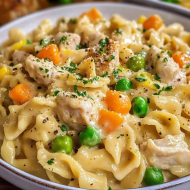 Chicken Pot Pie Pasta Recipe