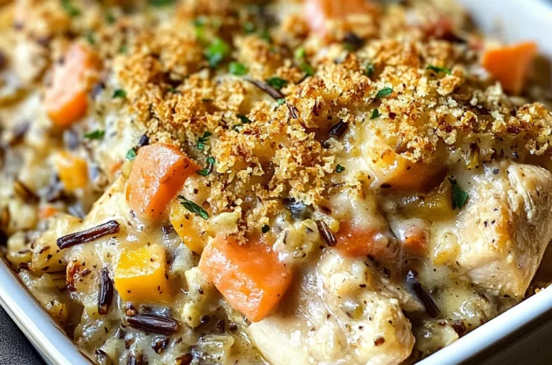 Chicken Wild Rice Casserole