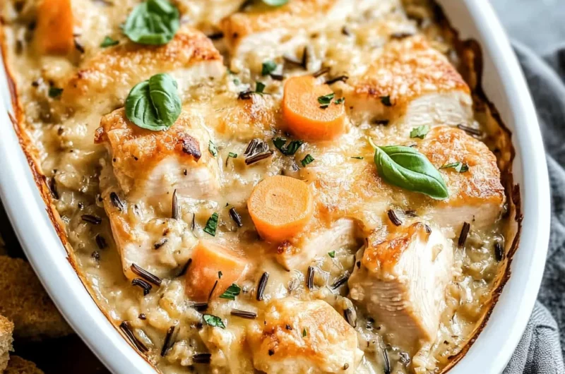 Chicken Wild Rice Casserole Recipe