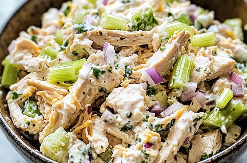Cottage Cheese Chicken Salad