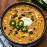 Creamy Chicken Taco Soup