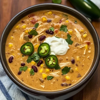 Creamy Chicken Taco Soup