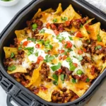 Crispy Air Fryer Nachos