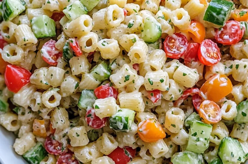 Ditalini Pasta Salad
