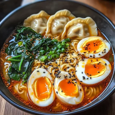 Dumpling Ramen Bowl