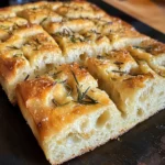 Easy Rosemary Garlic Focaccia Bread Recipe