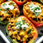 Easy Taco Stuffed Peppers