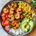 Fiesta Shrimp Rice Bowl