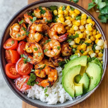Fiesta Shrimp Rice Bowl