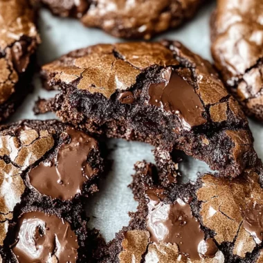 Fudgy Chewy Browkies (Brookies)