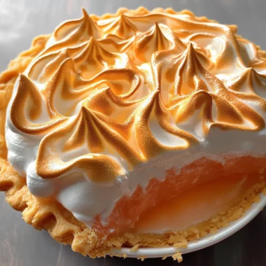 Grapefruit Meringue Pie