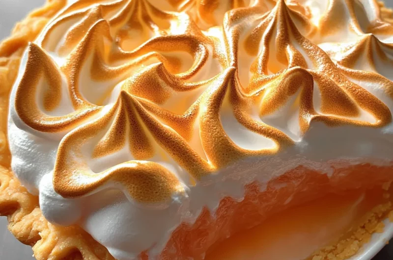 Grapefruit Meringue Pie