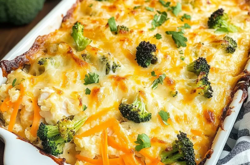 Healthy Chicken Cauliflower Rice Casserole: The Cozy Casserole That Won’t Weigh You Down