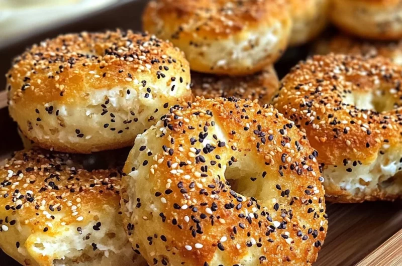 High-Protein Bagel Bites