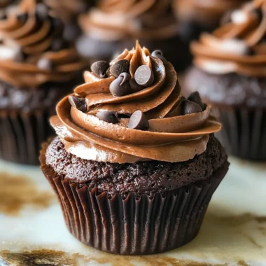 Homemade Moist Chocolate Cupcakes