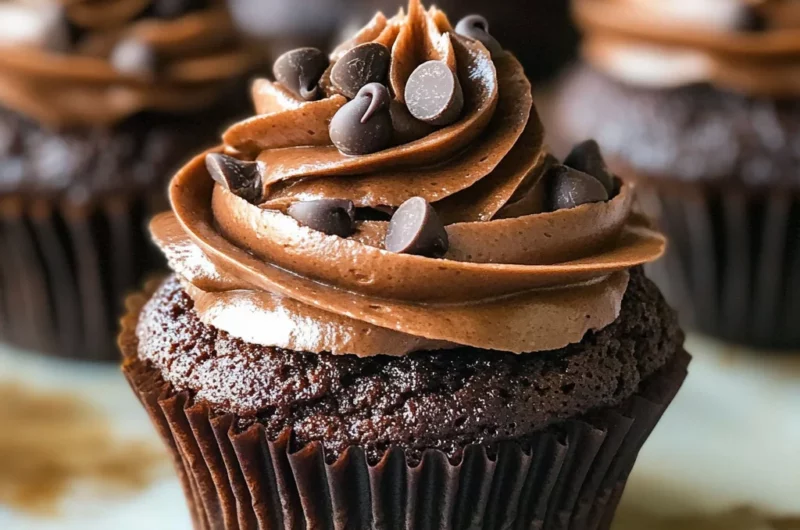 Homemade Moist Chocolate Cupcakes