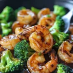 Honey Garlic Butter Shrimp and Broccoli