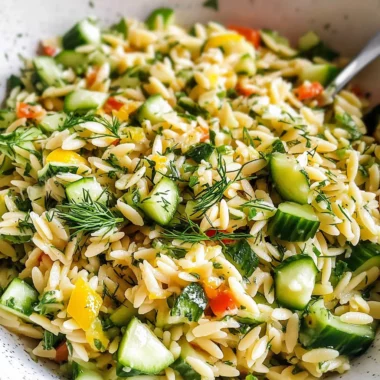Lemon Orzo Salad